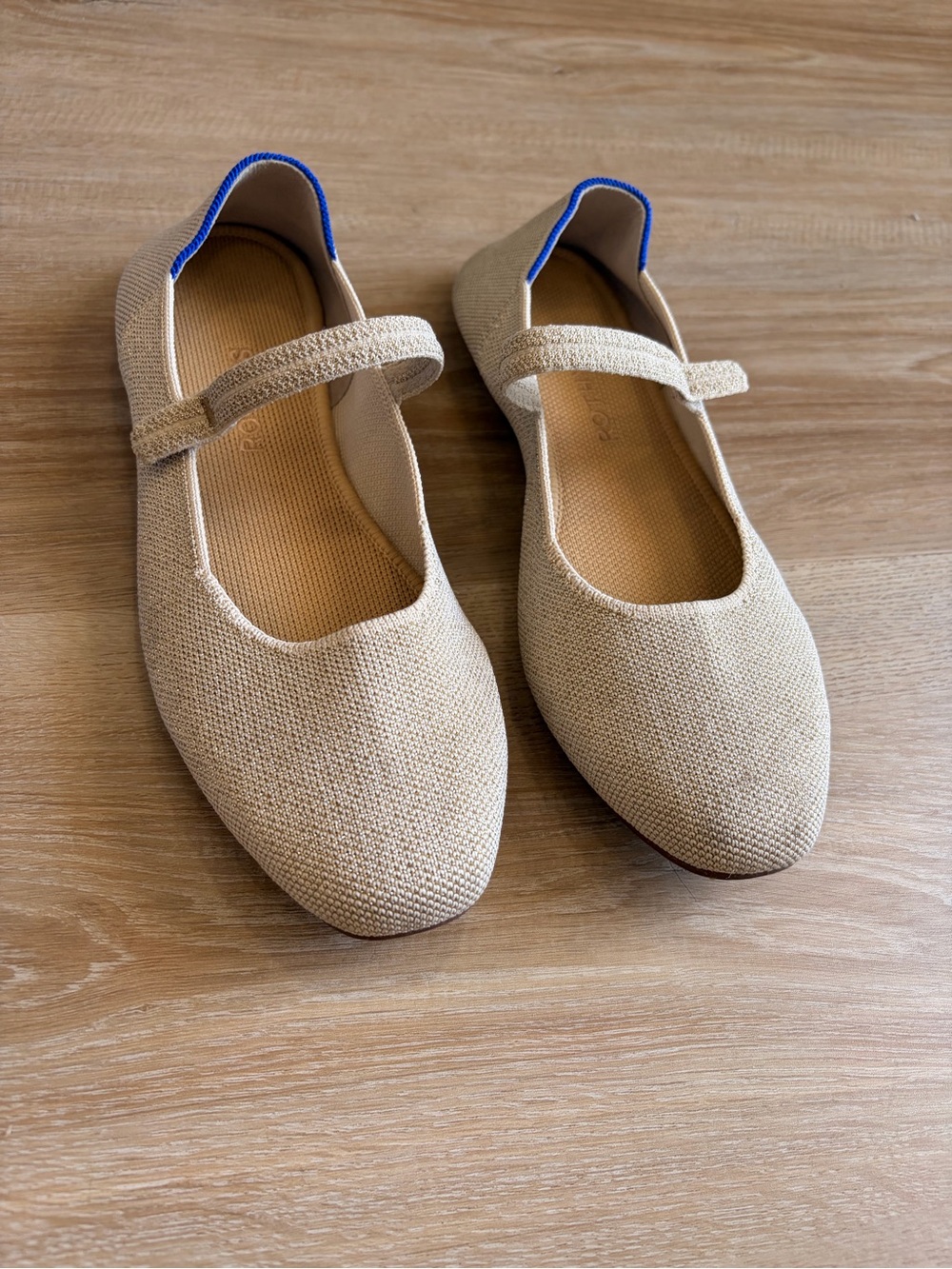 Rothy’s square toe Mary Jane ballet flats